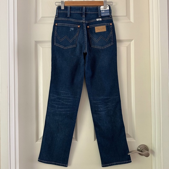 Wrangler Wild West 603 High Rise Straight Jeans 24 X 28 - Picture 5 of 16